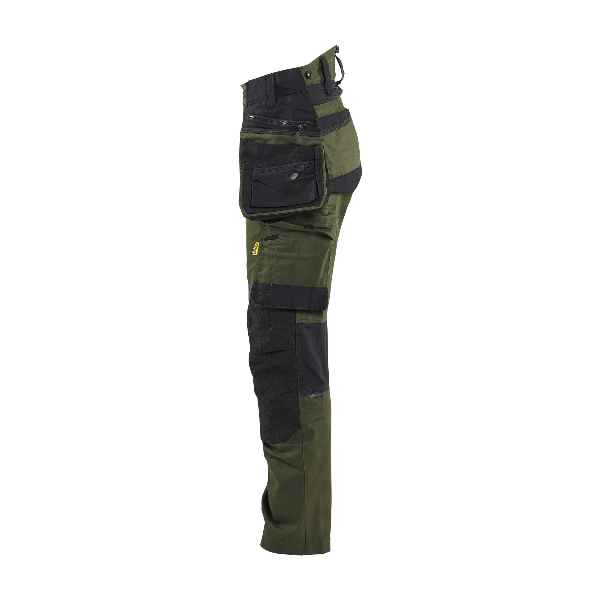 BLAKLADER 71701149 | STRIKER Women's Craftsman Trousers with Stretch Work Trousers Women - Cordura Denim